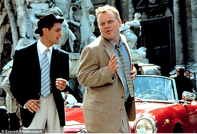 He also played Freddie Miles, a boisterous American living in Italy, in the cult classic The Talented Mr Ripley (1999); seen with Jude Law in a still