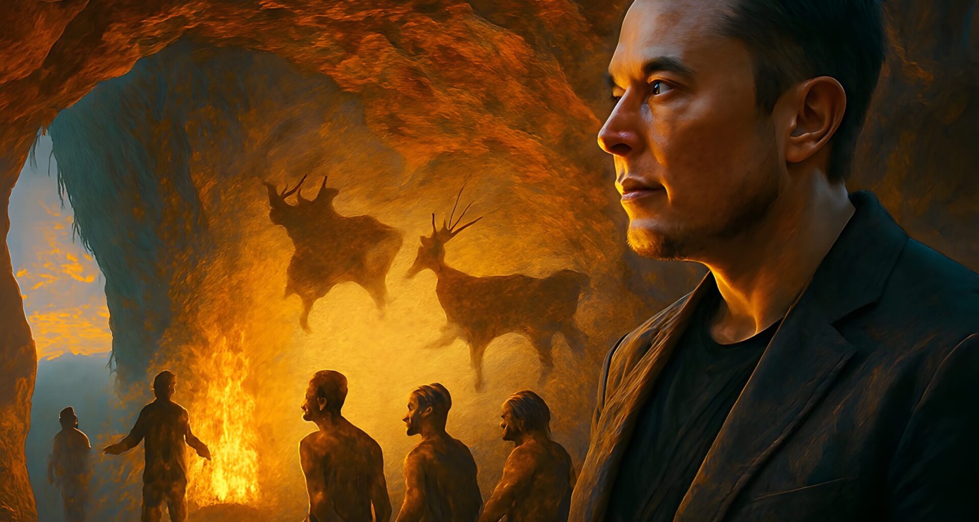 Elon Musk's Vision Of The Future For Smartphones Resembles Plato's Cave