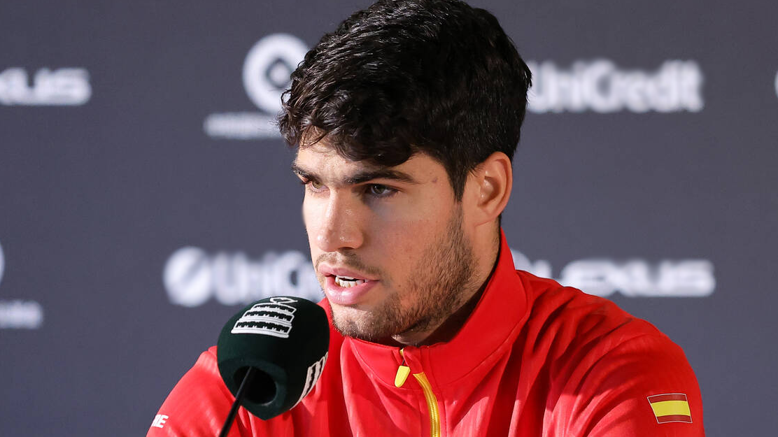 "Heartbroken' Alcaraz withdraws from Davis Cup Final 8 - Davis Cup - The World Cup of Tennis - daviscup.com