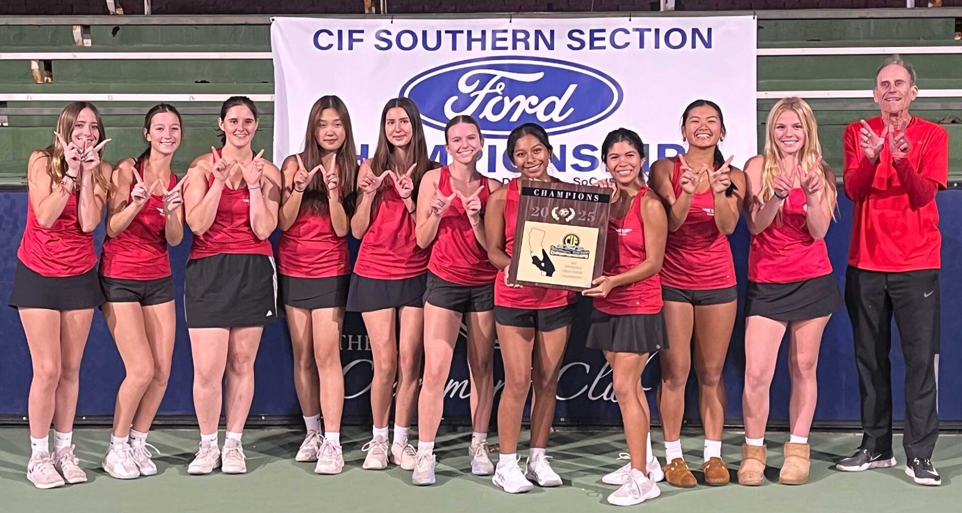 Bishop Diego Girls Tennis Captures CIF-SS Div. 8 Title with Win Over Santiago | Sports