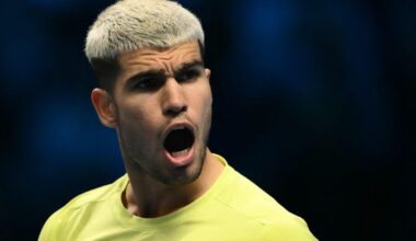 ATP Tour Finals results and draw: Carlos Alcaraz and Jannik Sinner start world No. 1 clash
