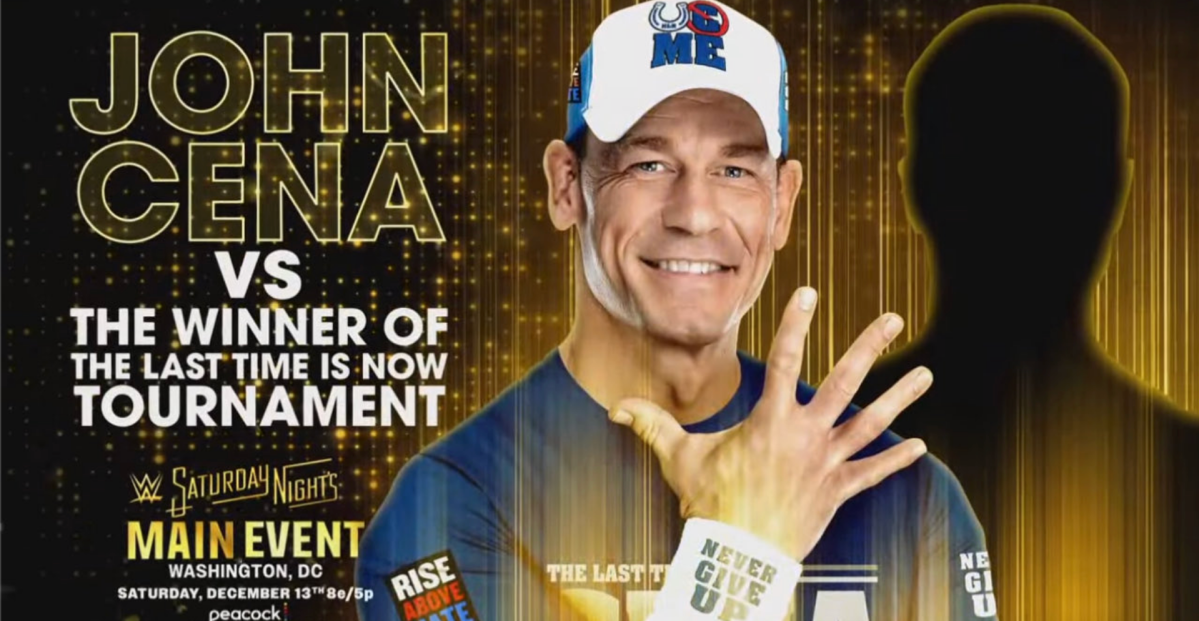 John Cena’s final opponent will be determined via tournament