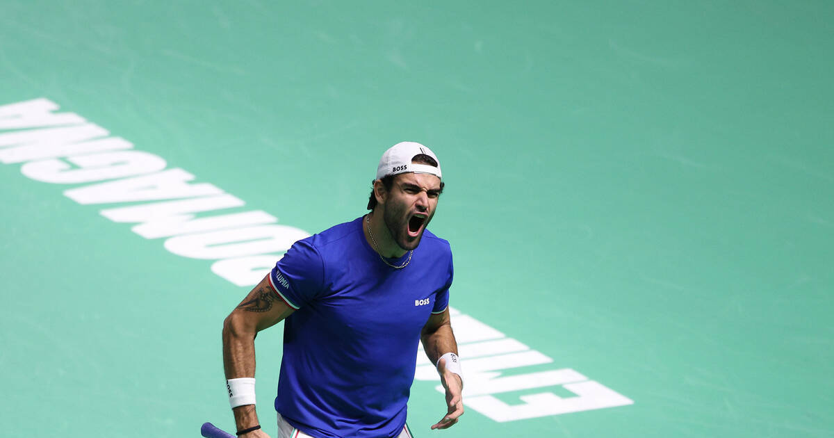 Berrettini means business: Italy off to flying start against Spain - Davis Cup