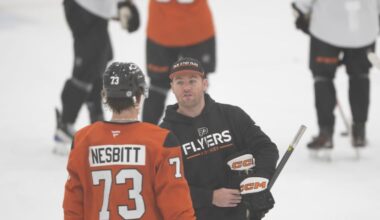 Lehigh Valley Phantoms assistant coach Terrence Wallin, shown during rookie camp, has a key development role as the Flyers continue to work through their rebuild.