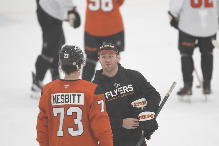 Lehigh Valley Phantoms assistant coach Terrence Wallin, shown during rookie camp, has a key development role as the Flyers continue to work through their rebuild.