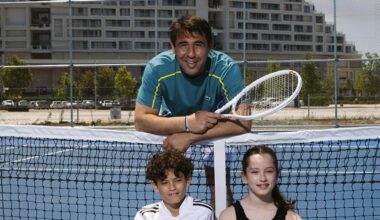 Why Marcos Baghdatis opened a tennis academy and what is the Cypriot icon's role?