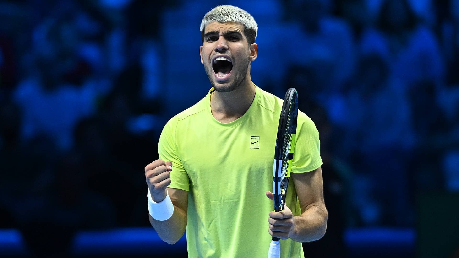 Carlos Alcaraz is aiming to win his first Nitto ATP Finals title.