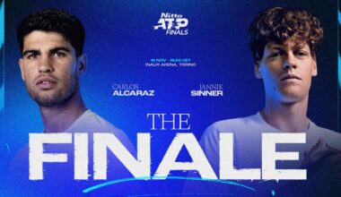 Carlos Alcaraz will face Jannik Sinner in the title match at the 2025 Nitto ATP Finals.