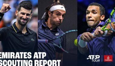 Novak Djokovic, Lorenzo Musetti and Felix Auger-Aliassime are in ATP 250 action this week.