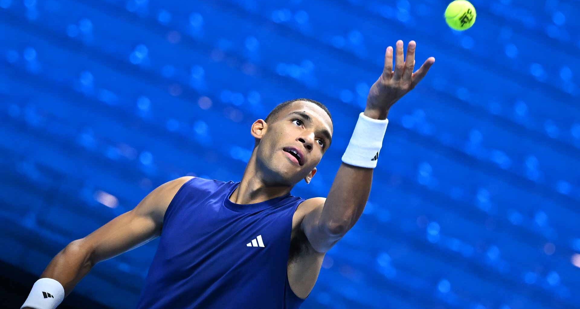 Felix Auger-Aliassime is competing in the Nitto ATP Finals for the second time.