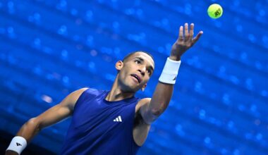 Felix Auger-Aliassime is competing in the Nitto ATP Finals for the second time.