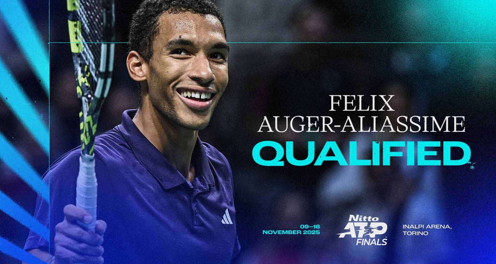 Auger Aliassime Nitto ATP Finals 2025 Qualification | Nitto ATP Finals