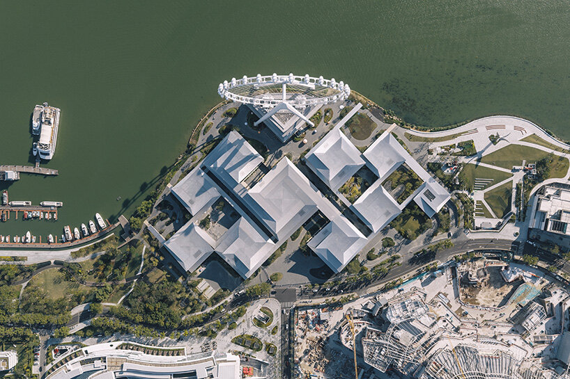 BIG's suzhou museum of contemporary art nears completion beneath ribbon-like roof