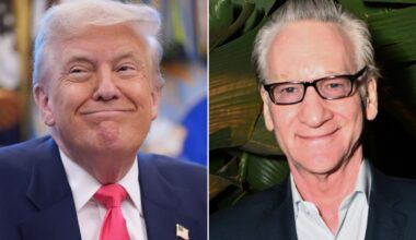 Donald Trump, Bill Maher