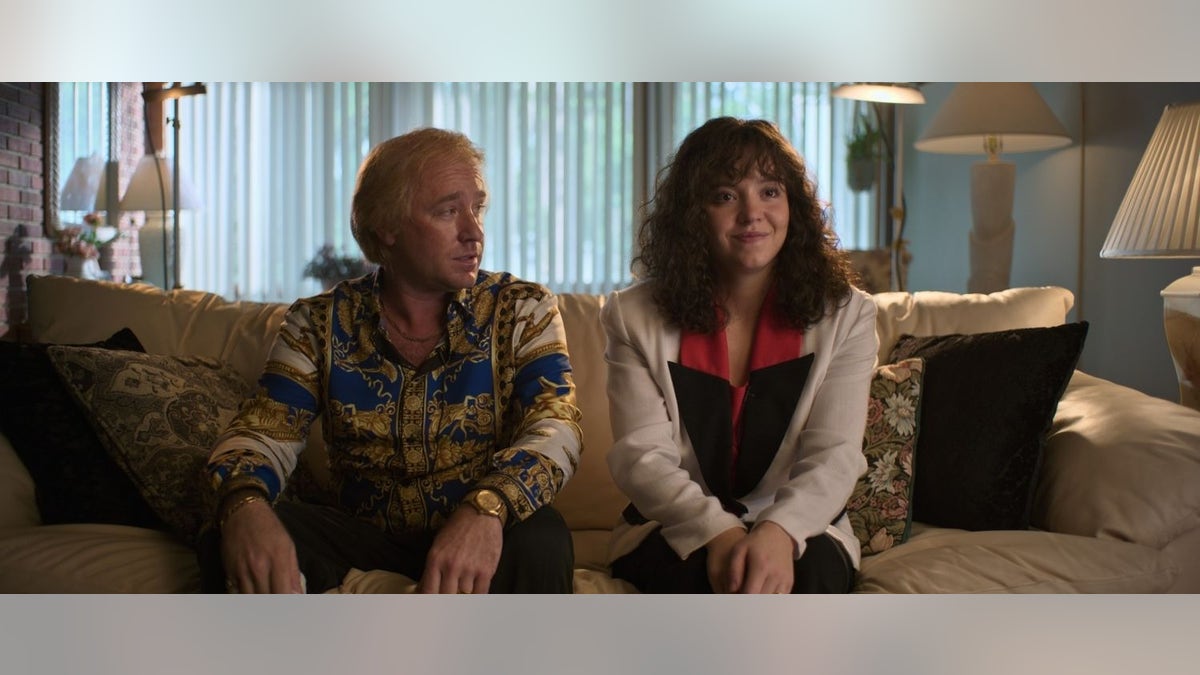 Sydney Sweeney and Ben Foster in "Christy"