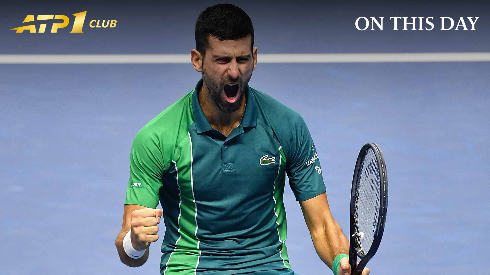 On November 20, 2023, Novak Djokovic began his 400th week as World No. 1 following his Nitto ATP Finals triumph.