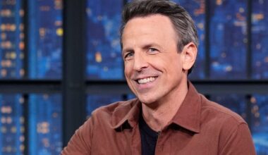 Seth Meyers’ Kids Make Late Night Appearance