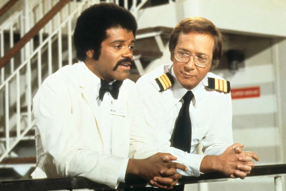 ABC Photo Archives/Disney General Entertainment Content via Getty  Ted Lange; Bernie Kopell on 'The Love Boat'