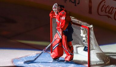 Capitals’ Logan Thompson early frontrunner for 2026 Vezina Trophy