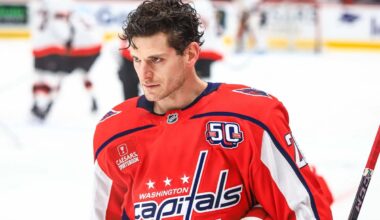 Nic Dowd will miss sixth straight game with upper-body injury, Capitals still don’t have ‘great timeline’ for his return