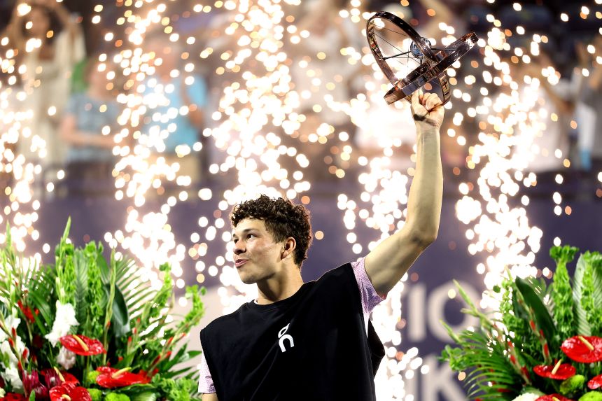 Ben Shelton is looking to build on his ATP Masters 1000 success earlier this year.