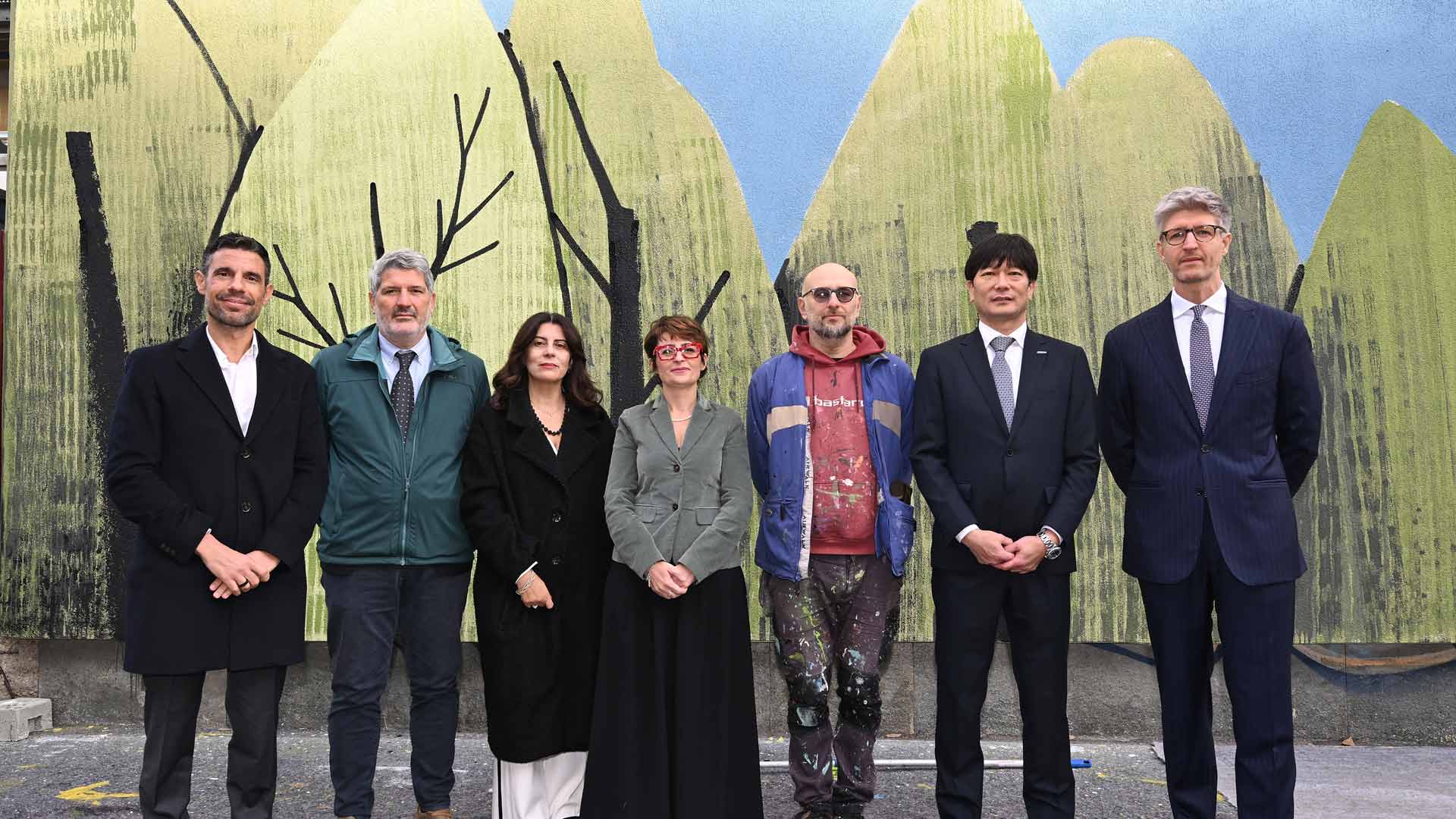 The Green Wall Project forms part of a broader initiative, the NItto ATP Finals Torino Green Project.