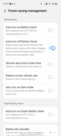 Battery features - vivo X300 Pro review