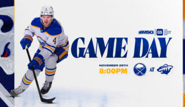 Sabres at Wild | How to watch, lineup notes, and storylines