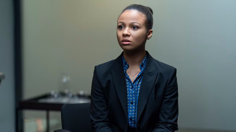 Harper (Myha'la) gets some bad news in Industry