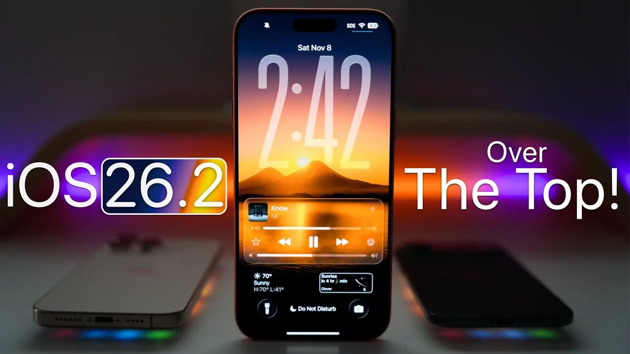 Apple’s iOS 26.2 Beta 1 enhances performance and usability