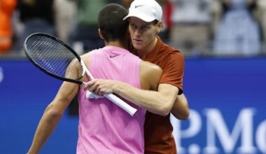 Jannik Sinner’s Girlfriend Laila Hasanovic Tightly Embraces Him as He Crushes Carlos Alcaraz To Defend ATP Finals Title