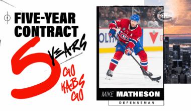 Five-year contract extension for Mike Matheson