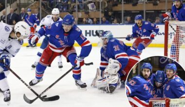 Rangers completely outplayed by Lightning in another dispiriting home loss