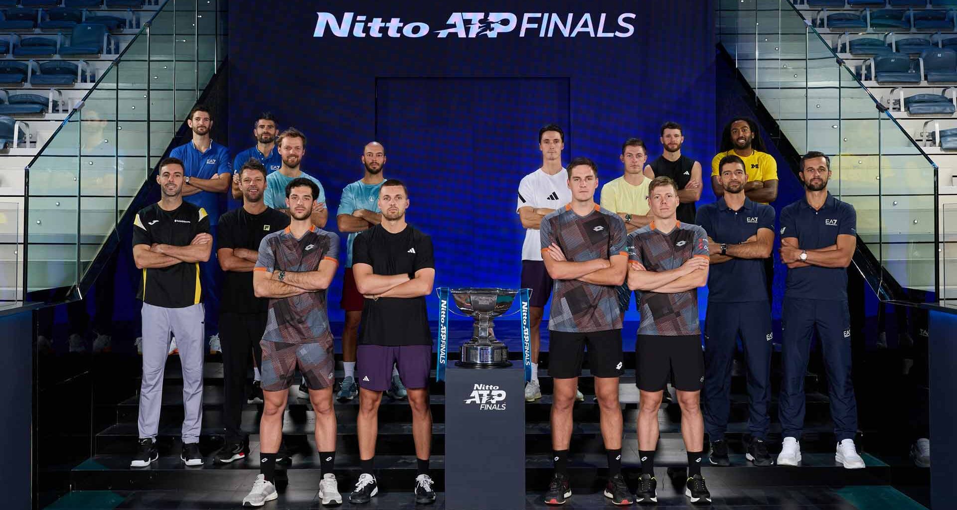 The top eight teams in the PIF ATP Live Doubles Teams Rankings will compete at the 2025 Nitto ATP Finals.
