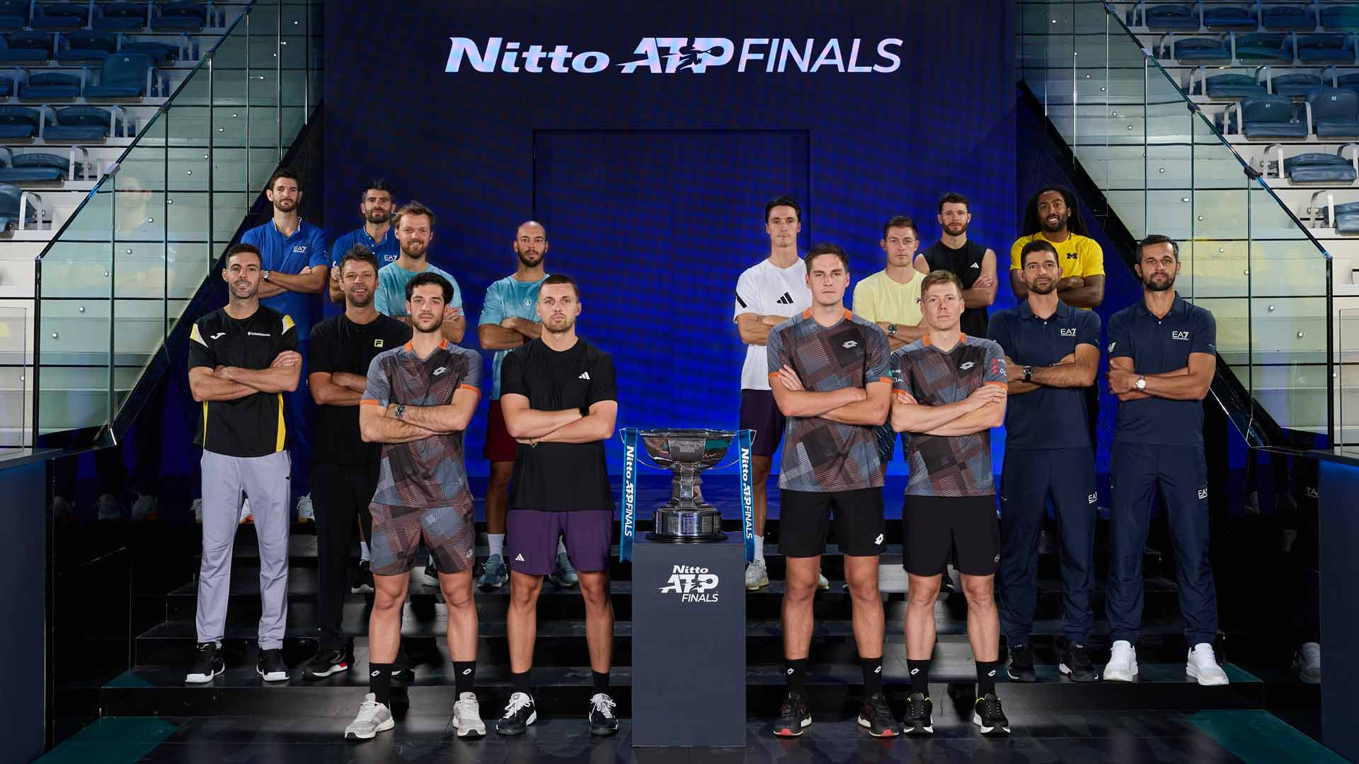 The top eight teams in the PIF ATP Live Doubles Teams Rankings will compete at the 2025 Nitto ATP Finals.