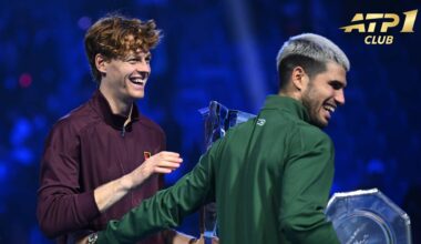 Jannik Sinner and Carlos Alcaraz were the only two players to hold the World No. 1 spot in 2025.