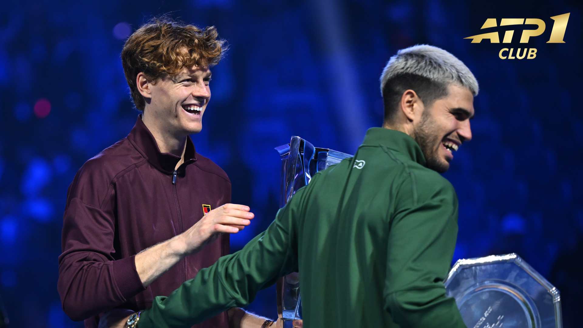 Jannik Sinner and Carlos Alcaraz were the only two players to hold the World No. 1 spot in 2025.