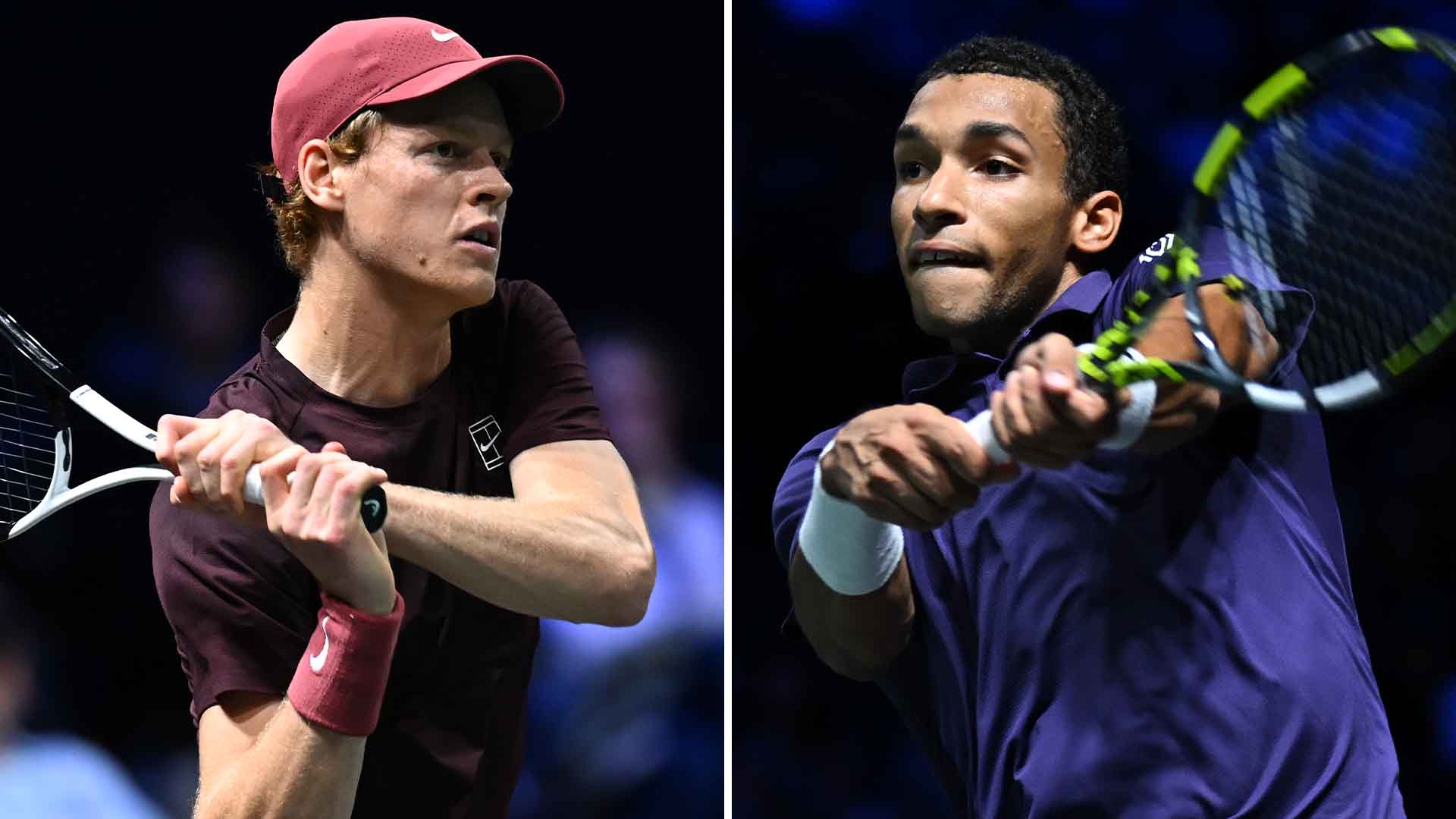 Jannik Sinner and Felix Auger-Aliassime will meet for the third time in 2025 when they clash in Paris on Sunday. 