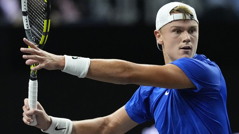 Holger Rune, ATP Tour tennis (Associated Press)