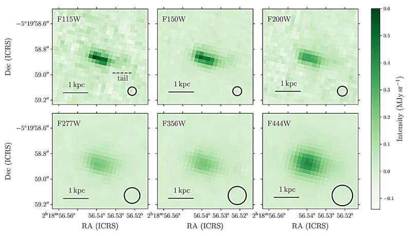 SXDF-NB1006-2 is a young starburst galaxy experiencing ionized gas outflows, observations find