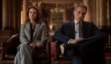Keri Russell as Kate Wyler, Rufus Sewell as Hal Wyler in