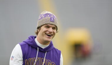 J.J. McCarthy has another limited practice