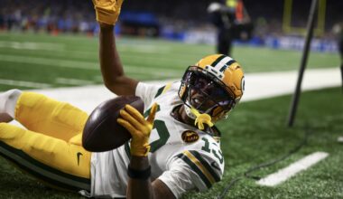 Pool report from Dontayvion Wicks TD catch missed the mark