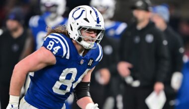 Colts list Tyler Warren as questionable with an illness