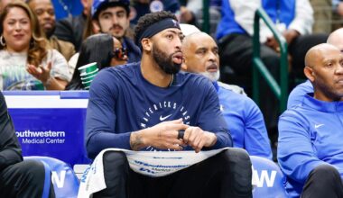 Mock NBA trade idea sends Anthony Davis and Young Warriors Star to Atlanta, Trae Young Heads West