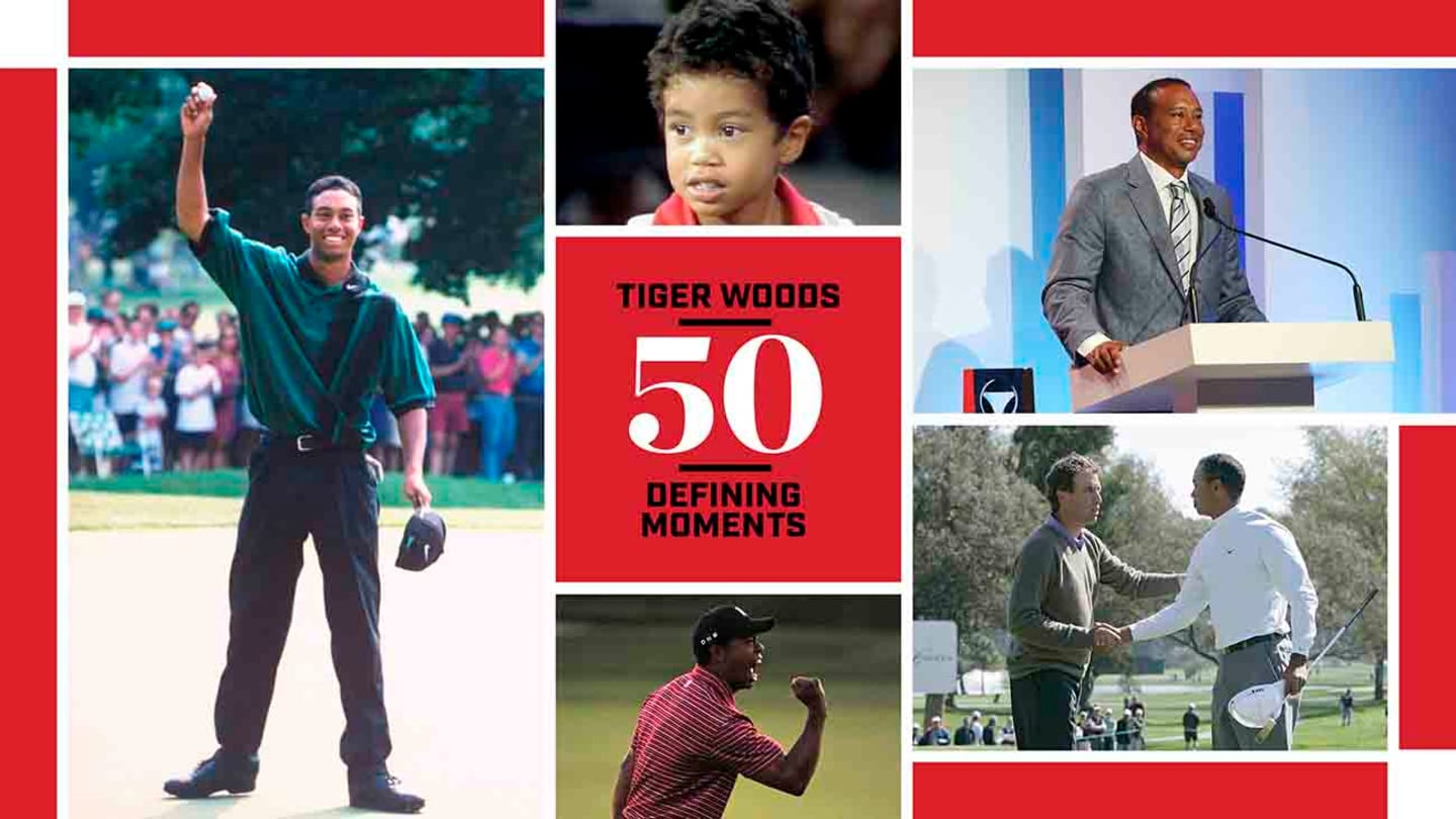 Tiger Woods Entered the Spotlight at Age 2 and Never Left: A Top 50 Countdown