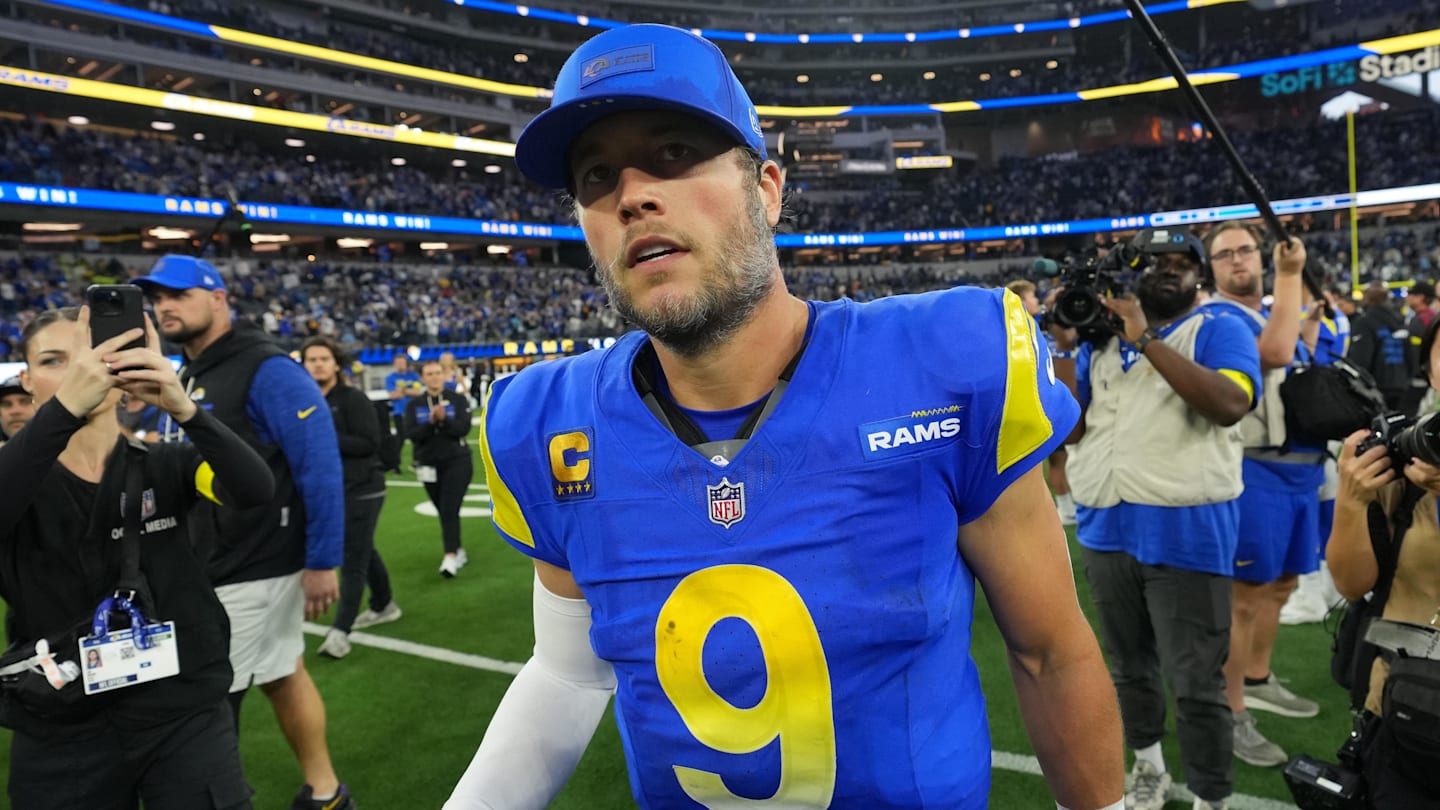 Matthew Stafford Had to Enter Medical Tent for Funniest Reason During Rams-Seahawks