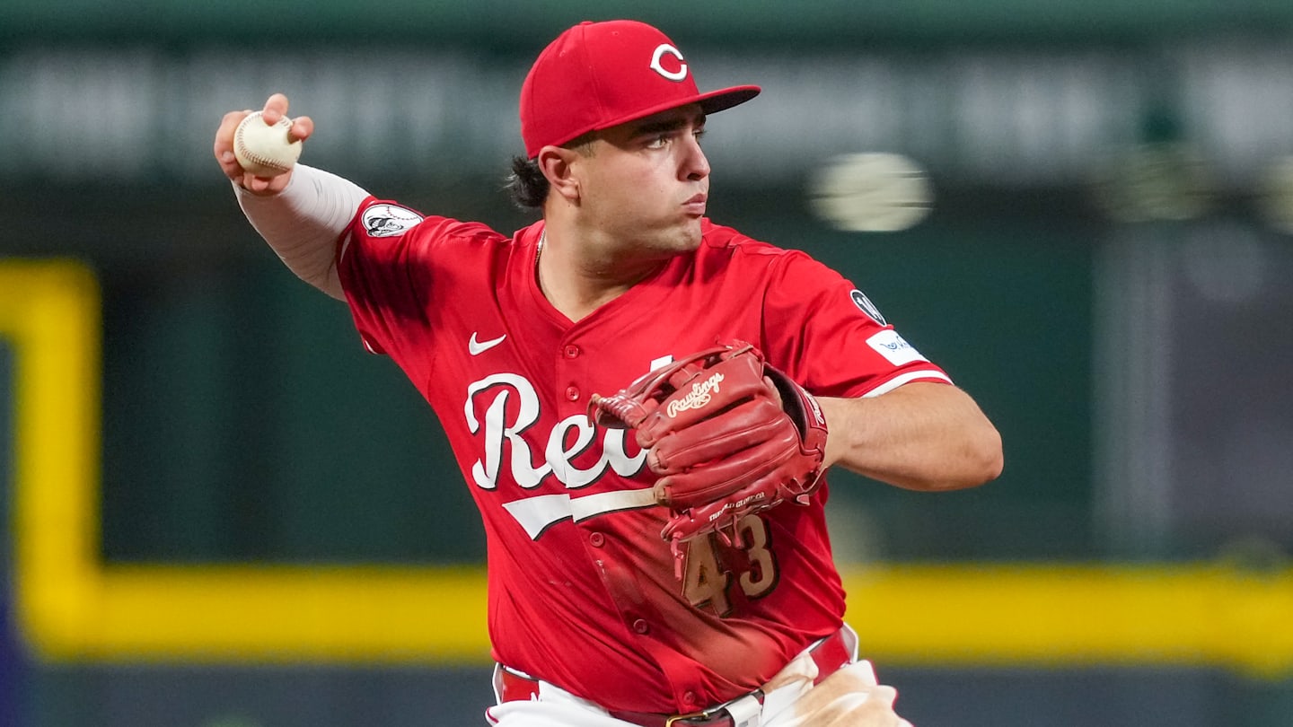 Cincinnati Reds infielder Sal Stewart