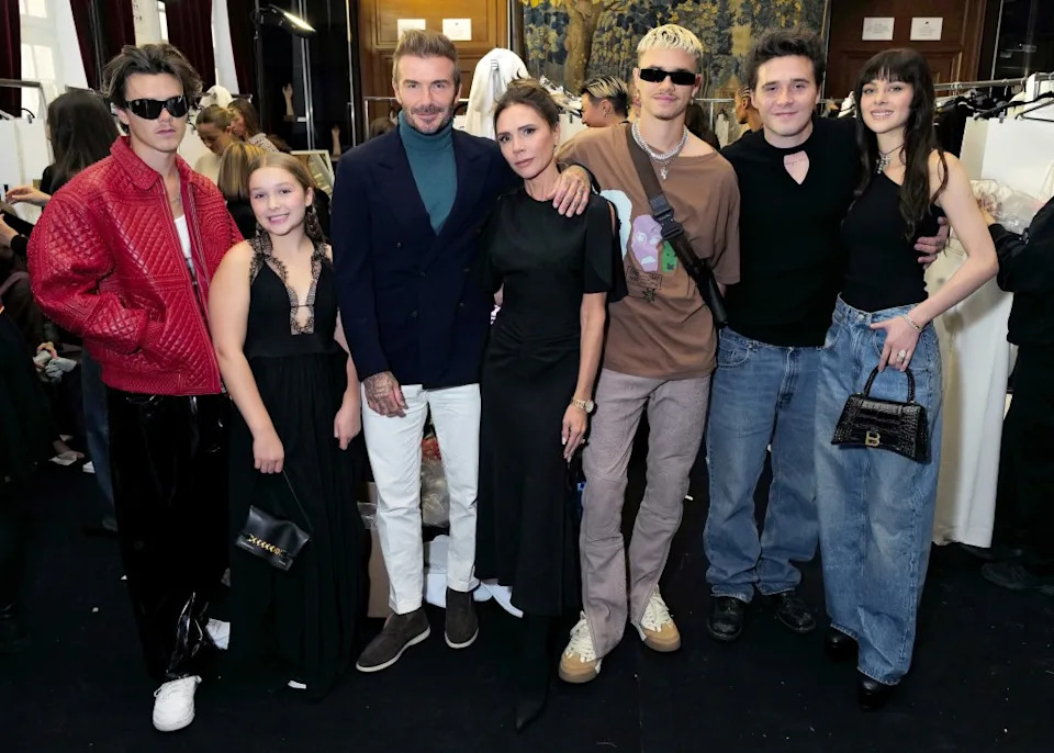 Brooklyn has been feuding with his family since he and Nicola tied the knot. WireImage for Victoria Beckham