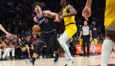 Heat run away in 4th quarter and beat Pacers 142-116 to hand Indiana its 8th straight loss